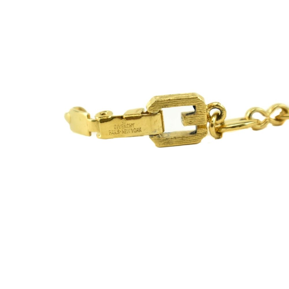 GIVENCHY: Gold, Marina Link "G" Clasp Bracelet mz - Picture 7 of 8